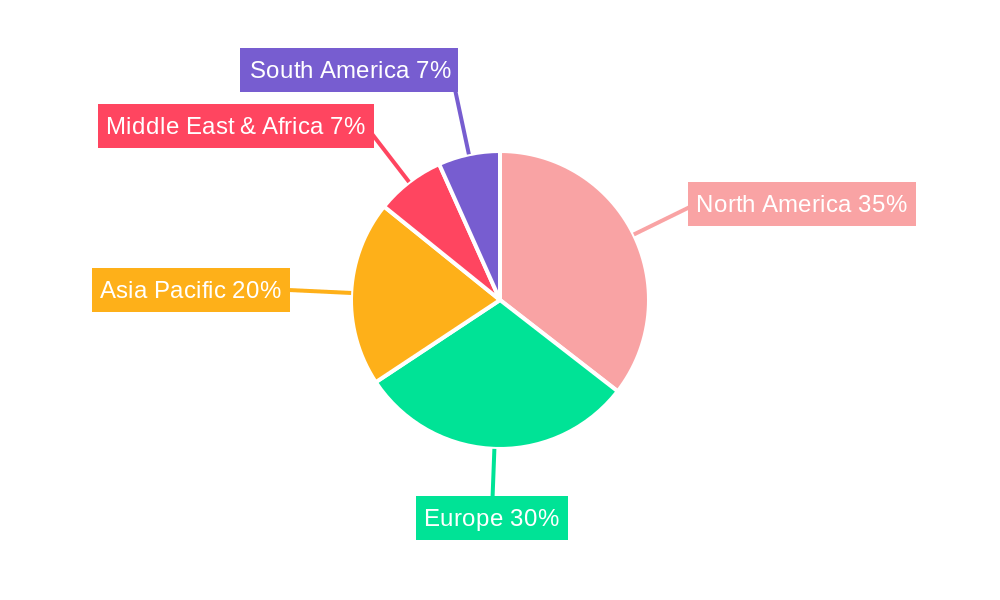 Posterior Cervical Fixation Reconstruction Spine System Market Share by Region - Global Geographic Distribution