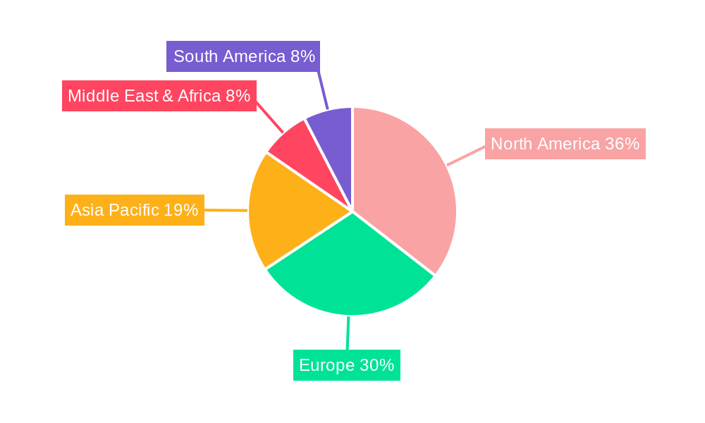 Roadside Drug Testing Device Market Share by Region - Global Geographic Distribution