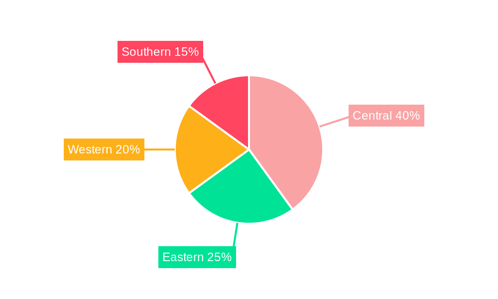 Saudi Arabia Big Data And Artificial Intelligence Market Market Share by Region - Global Geographic Distribution
