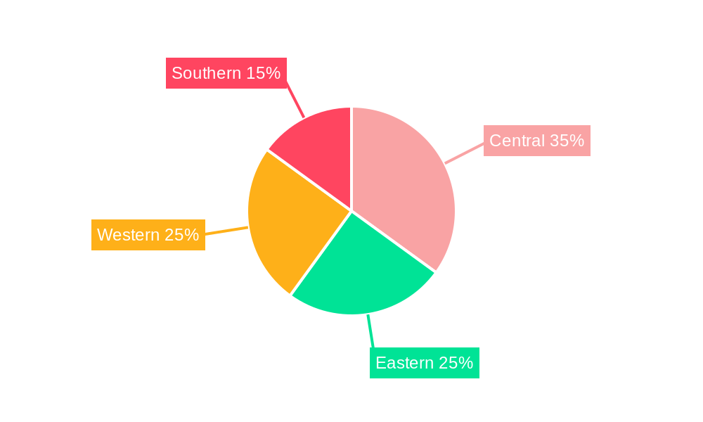 Saudi Arabia Exterior Tiles Market Market Share by Region - Global Geographic Distribution