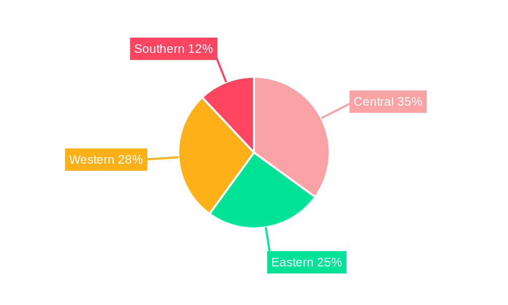 Saudi Arabia Flexible Packaging Market Market Share by Region - Global Geographic Distribution