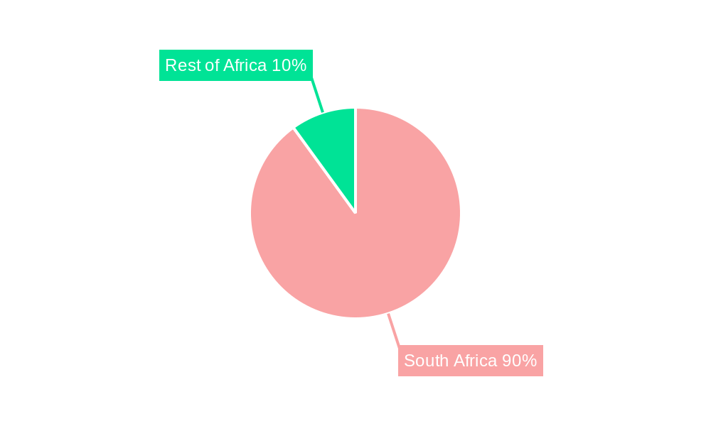 South Africa Commercial Real Estate Market Market Share by Region - Global Geographic Distribution