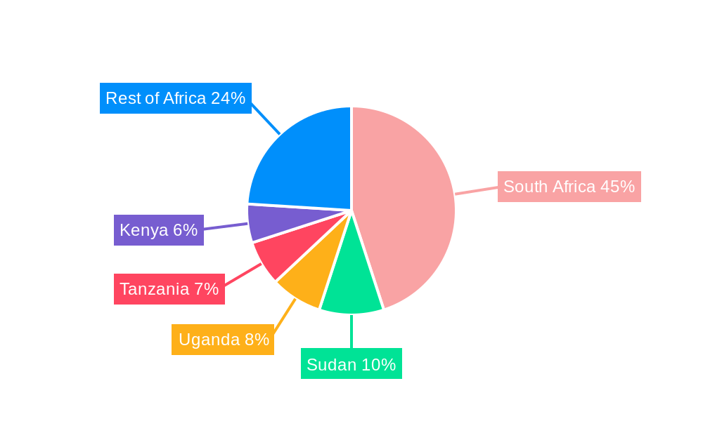 South Africa Packaging Industry Market Share by Region - Global Geographic Distribution
