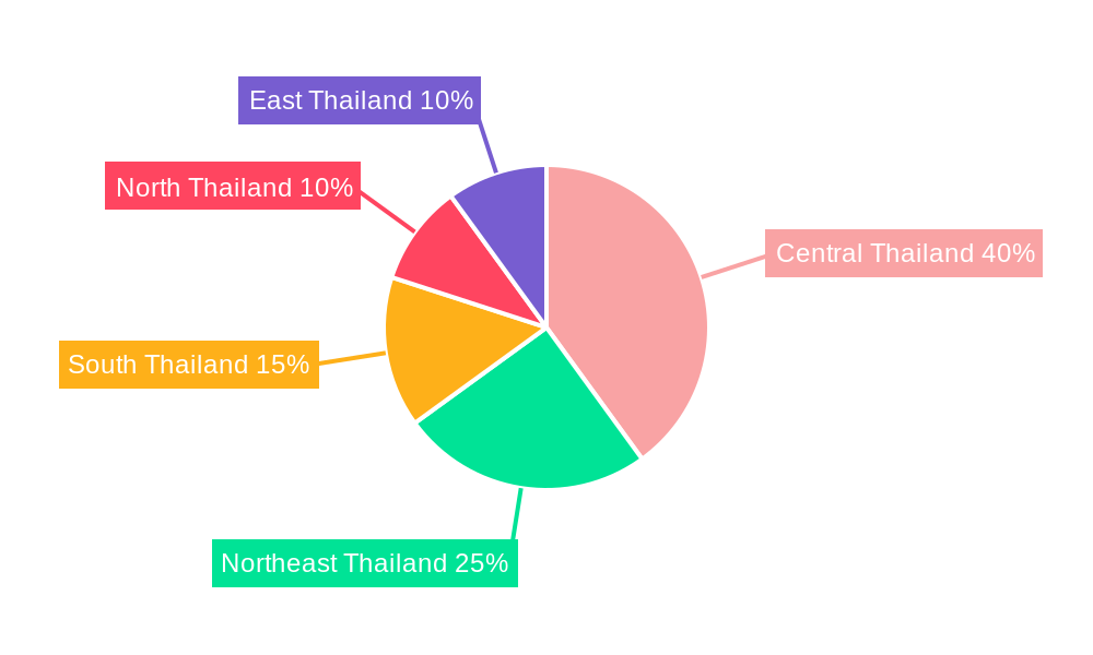 Thailand Fertilizers Market Market Share by Region - Global Geographic Distribution